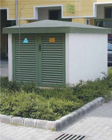 Betonházas transzformátorállomás